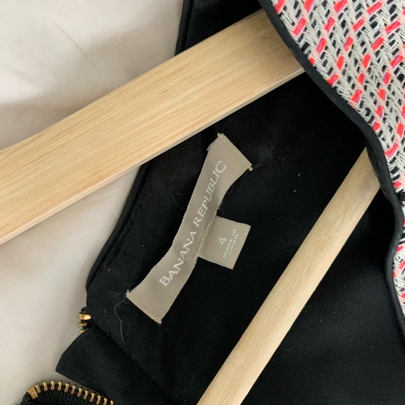 Pink Tweed Banana Republic Fit and Flare Dress - Picture 3 of 6